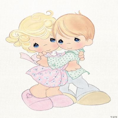 Precious Moments First Dance Canvas Wall Art - 24" X 36"