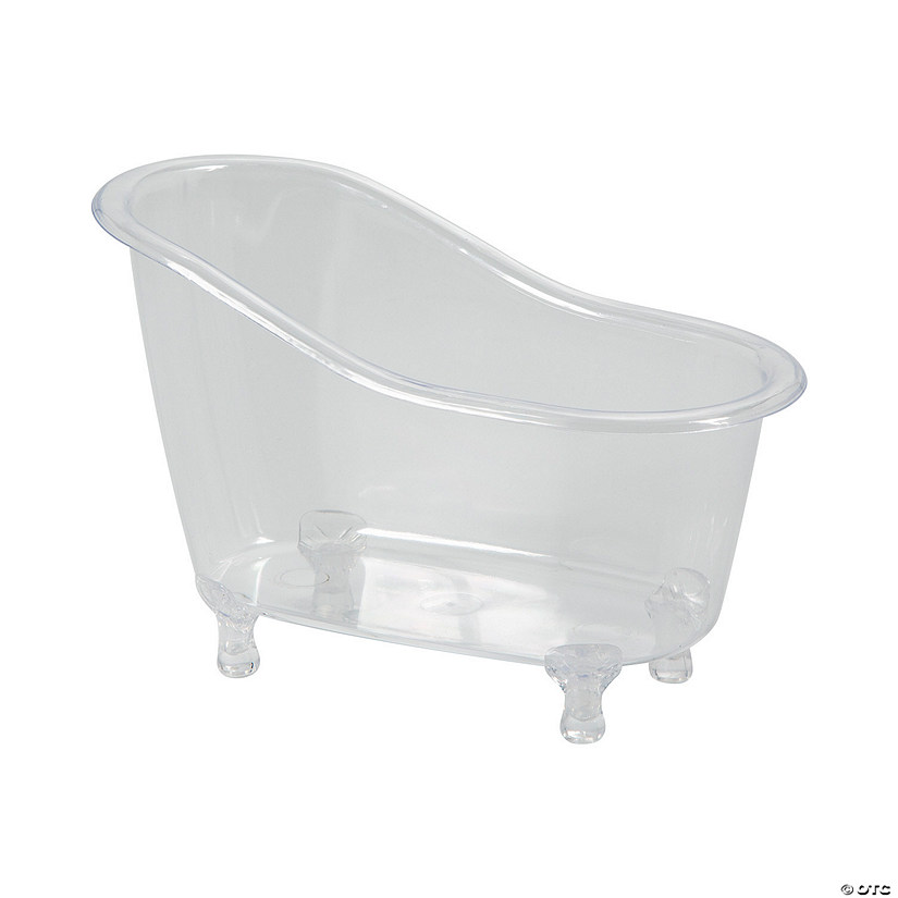 Plastic Bathtub Containers - 6 Pc.
