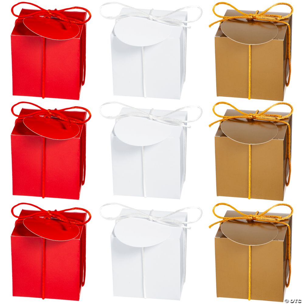 Favor Box with Tag Kit for 60