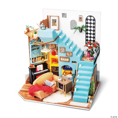 HandsCraft DIY 3D Dollhouse Puzzle Joy's Living Room Oriental Trading