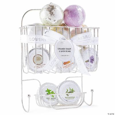 Lovery Essential Oil Shower Steamers and Bath Bombs Set - Lavender, Peppermint, Vanilla Coconut, Eucalyptus, Honey Almond Scented Aromatherapy