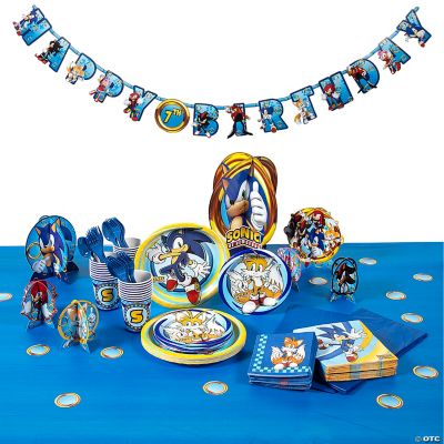 Sonic the Hedgehog™ Party Tableware Kit for 24 Guests 231 Pc.