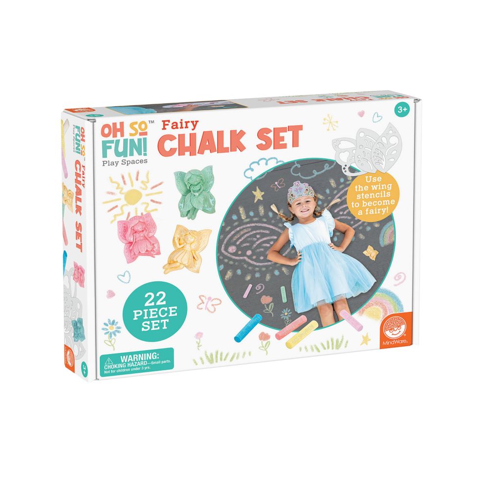 Oh So Fun! Fairy Chalk Set From MindWare