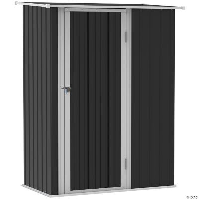 Outsunny 5' x 3' Outdoor Storage Shed Store Patio Furniture with