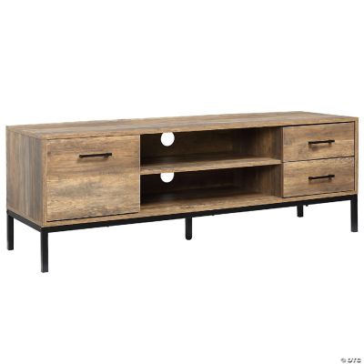 TV Stand for TV up to 50 Inches Entertainment Center with Door