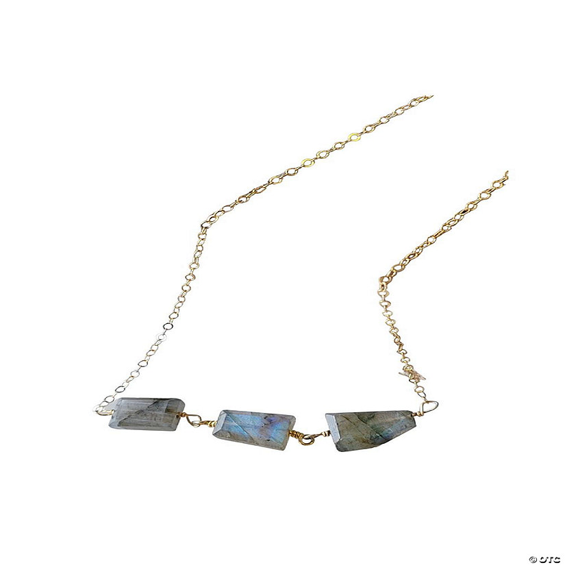 Stone Necklace Labradorite | Oriental Trading