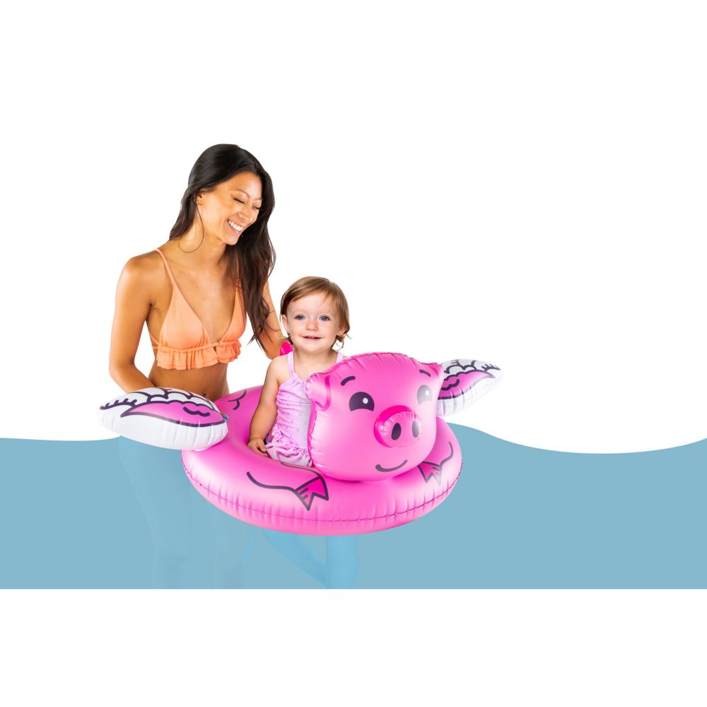 BigMouth Lil Flying Pig Pool Float From MindWare