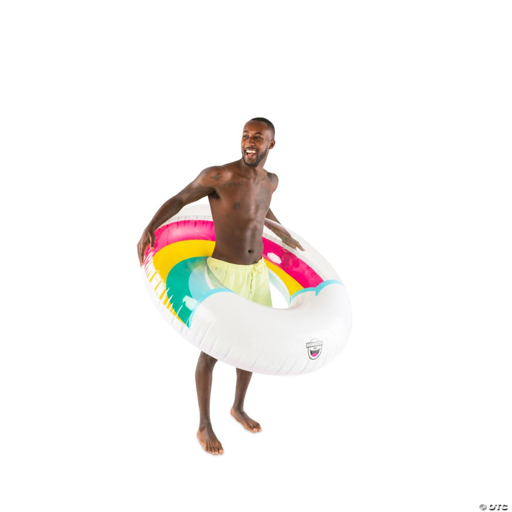 BigMouth: Rainbow Ring Pool Float From MindWare