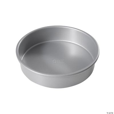 Vintage Stainless Steel Round Baking Cake Pan 9 X 1.5 