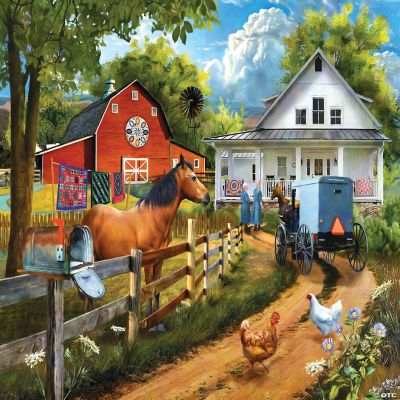 SUNSOUT INC Helping Neighbors Puzzle, 1000 Teile, Fertige Größe 50,8 X 68,6 Cm, Von Künstler Tom Wood