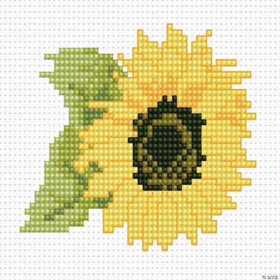 Crafting Spark (Wizardi) - Sunflower B031L Counted Cross-Stitch Kit