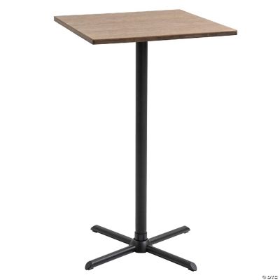24" Industrial Modern Pub Bar Table 40 Inch Height Cocktail