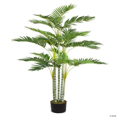 Vintage Home Artificial Faux Real Touch 68" Tall Palm Tree Without