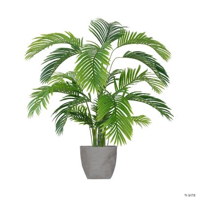 Vintage Home Artificial Faux 60" Tall Palm Tree With Eco Planter