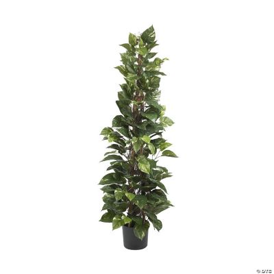 Nearly Natural 63" Pothos Climbing Silk Plant