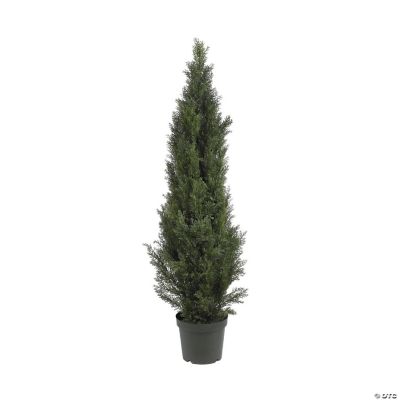 Nearly Natural Modern Indoor Outdoor Decorative 5' Mini Cedar Pine Tree