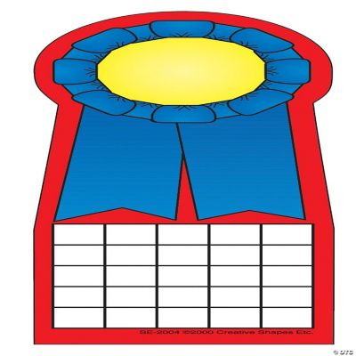 Creative Shapes Etc. - Personal Incentive Chart - Blue Ribbon ...