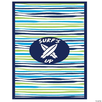 Beach Towel - Wavy Stripe, Blue