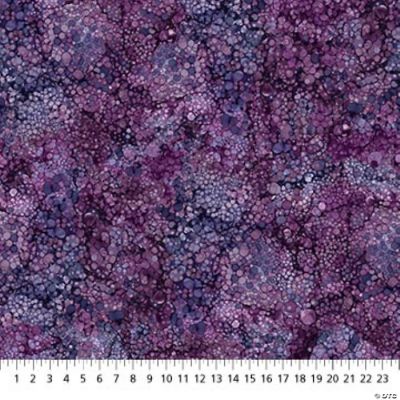 Bliss Basics Amethyst Purple Northcott Digital Cotton Fabric Sold by