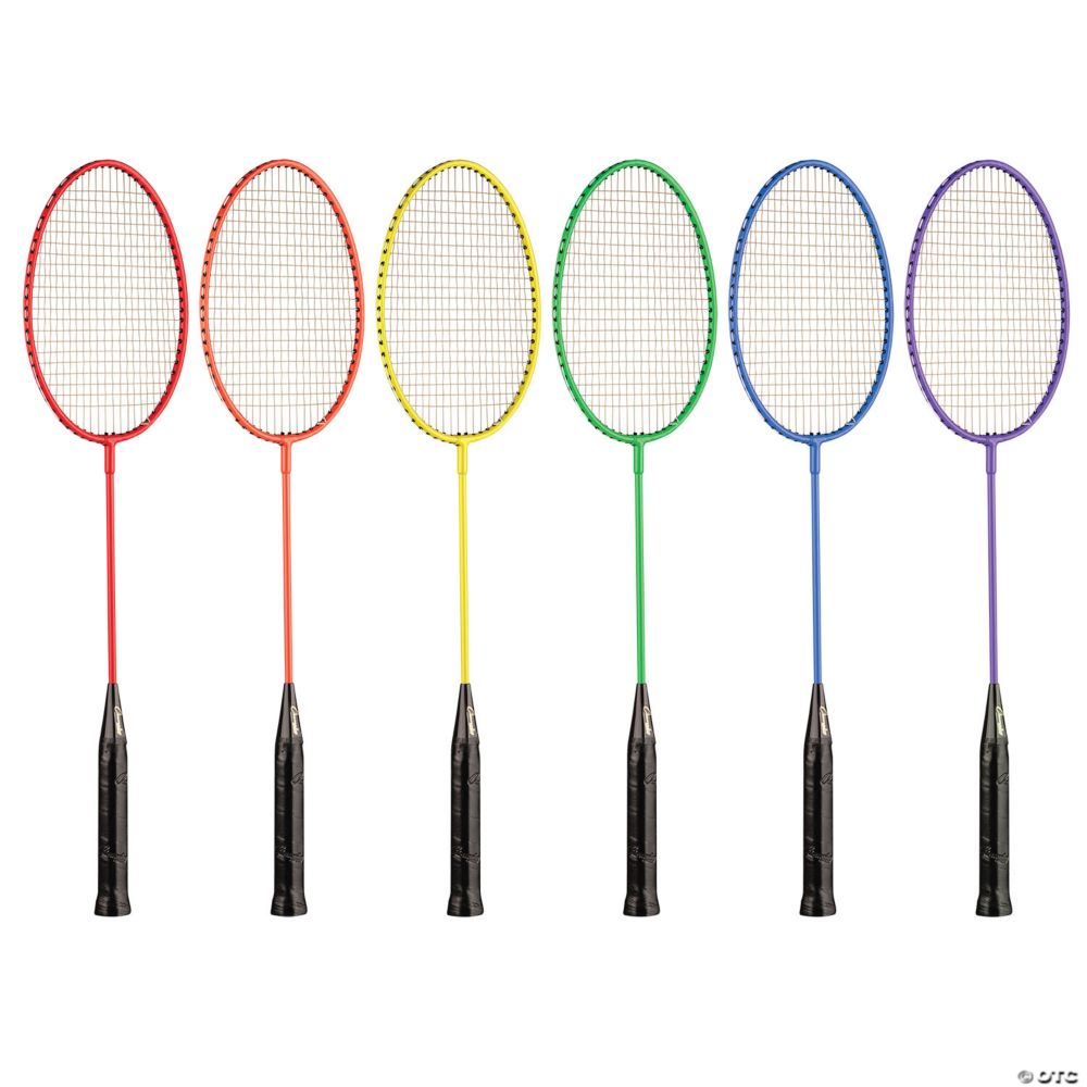 Champion Sports Tempered Steel Badminton Racket Set