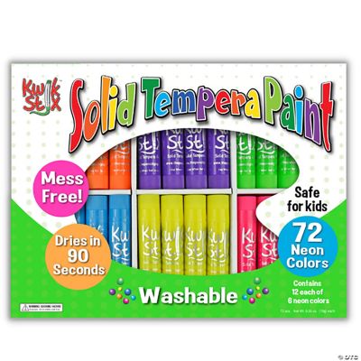 Buy Kwik Stix Solid Tempera Paint in 30 Colours Toy for Kids