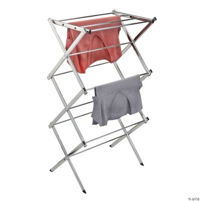 HoneyCanDo Slim Com Chrome Drying Rack Oriental Trading