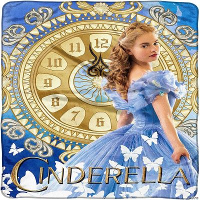 The Northwest Company CINDERELLA CLOCK STRIKES 12, Blue Oriental Trading