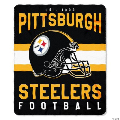 The Northwest Company Pittsburgh Steelers Fleece Throw , Black