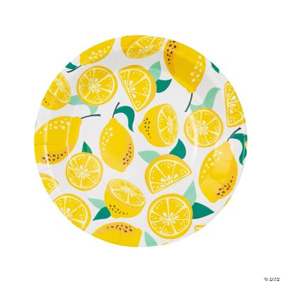 Modern Large Platter Lemon