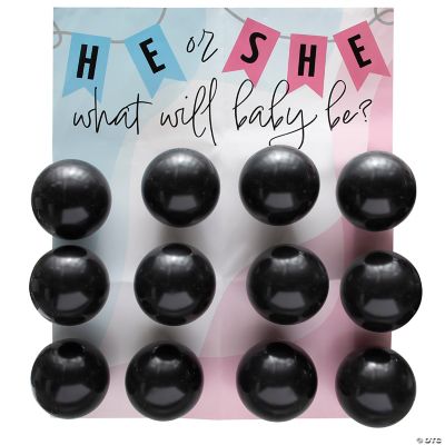 Gender Reveal Balloon Pop Game 22 Pc. Oriental Trading