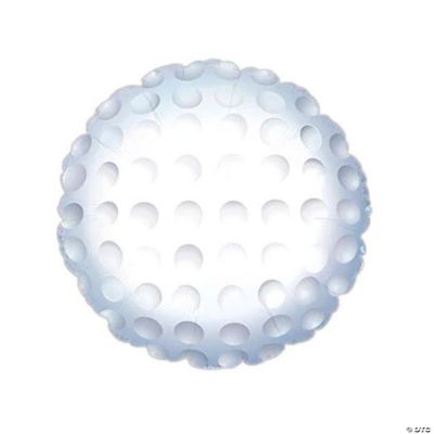 Golf Ball Molded BPA-Free Plastic Cups with Lids & Straws - 12 Ct.