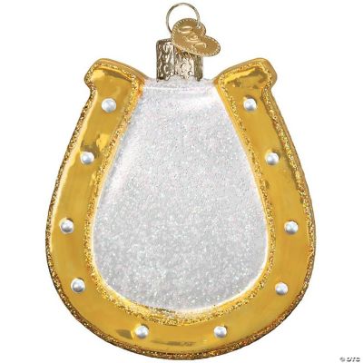Old World Christmas Horseshoe Ornament For Christmas Tree Oriental