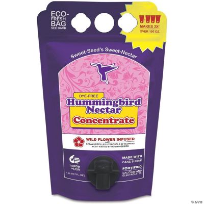 SweetSeed SweetNectar Hummingbird Nectar Concentrate, 1.5L Pouch