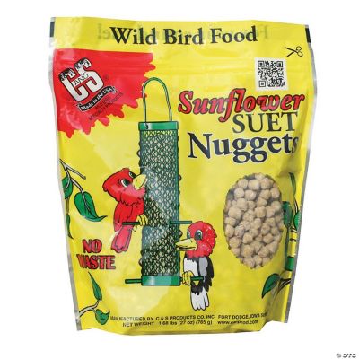 C and S 06110 Sunflower Suet Nuggets, 27oz bag Oriental Trading