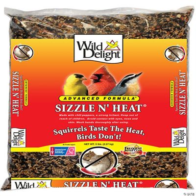 Wild Delight Sizzle N' Heat Bird Food 5 Pound Bag