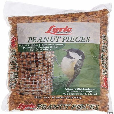 Lyric Wild Bird Food 2647276 Peanut Pieces, 5 Lb Oriental Trading