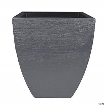 Tusco Products CTU26SL Cosmopolitan Pot De Fleurs Carré