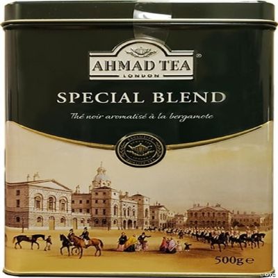 Ahmad Special Blend Black Loose Leaf Tea in Tin 17.6oz/500g