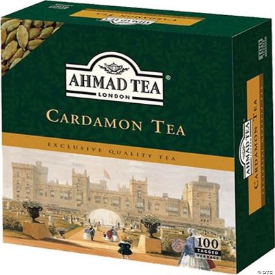 Ahmad Cardamon Black Tea 100 Tagged tea bags Oriental Trading