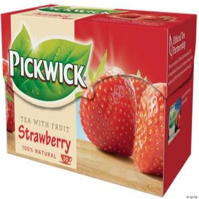 Pickwick Strawberry Black Tea 20 tea bags Oriental Trading