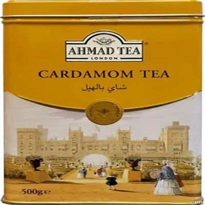 Ahmad Cardamom Black Loose Leaf Tea in Tin 17.6oz/500g