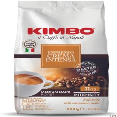 Kimbo Crema Intensa Espresso Whole Beans Coffee 2.2lb/1kg Oriental