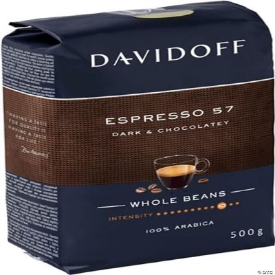 Davidoff Cafe Espresso 57 Whole Beans Coffee 17.6oz/500g