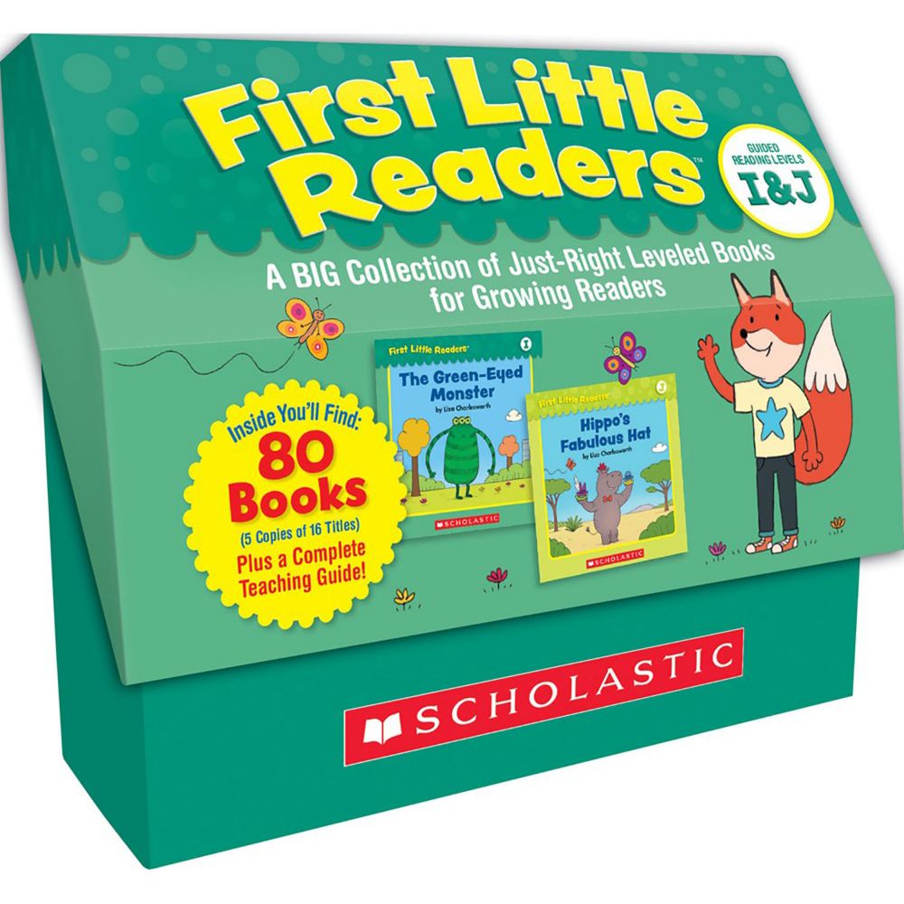 Scholastic Teacher Resources First Little Readers: Guided Reading Levels I & J Classroom Set From MindWare