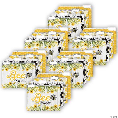Eureka The Hive File Folders, 4 Per Pack, 6 Packs Oriental Trading