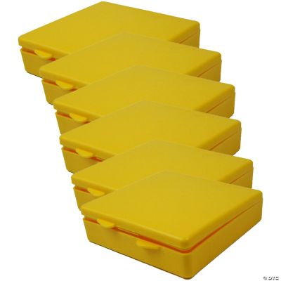Romanoff Micro Box, Yellow, Pack of 6 Oriental Trading