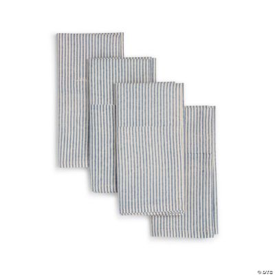 Sustainable Threads Handwoven Cotton Napkin Set MIRTH 4 Pcs.