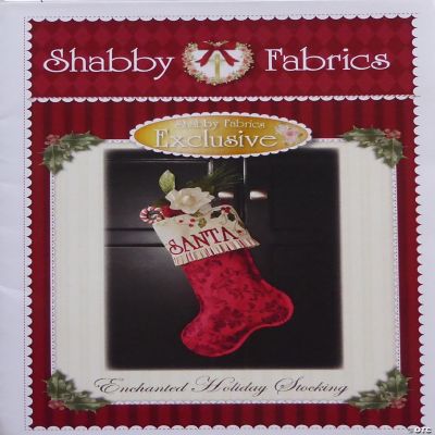 Enchanted Holiday Stocking Quilt Pattern by Shabby Fabrics  Oriental Trading