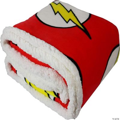 Sherpa Throw DC -The Flash Logo 50x60