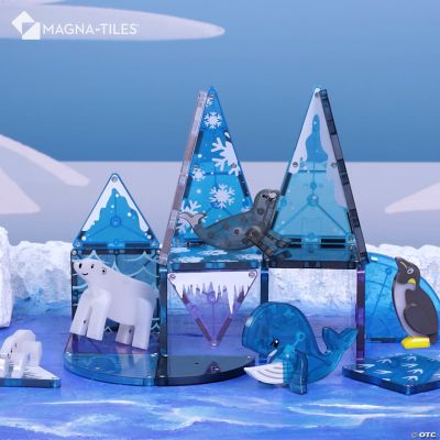 MAGNA-TILES® Arctic Animals 25-Piece Magnetic Construction Set